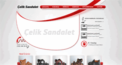 Desktop Screenshot of celiksandalet.com